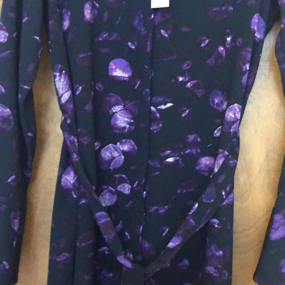 🌸Prologue floral long sleeve collared shirt dress - Picture 3 of 4